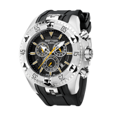 52mm Big Dial Men's Chronograph Quartz Multi-Function Waterproof Sport Watch - REEF TIGER Aurora RGA303